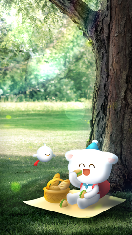 나눔이와 이음이 배경화면 1